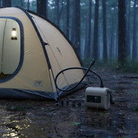 Waterproof Air Tent Sun Protection Large Inflatable Cabin Tent Spacious Portable for Families, Groups, Camping