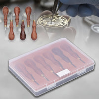 6 Pieces Stainless Timepiece Case Opening Tool Easy to Use Watch Repair Set