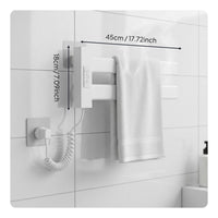 Smart Towel Heating Rack Quick Drying Electric Towel Warmer Energy Saving