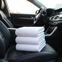 5-Pack Microfibre Cloth and Microfibre Towel, 30x30cm Low-Shedding Cleaning Cloths, Super-Absorbent for Car Washing, Kitchen and Dishwashing
