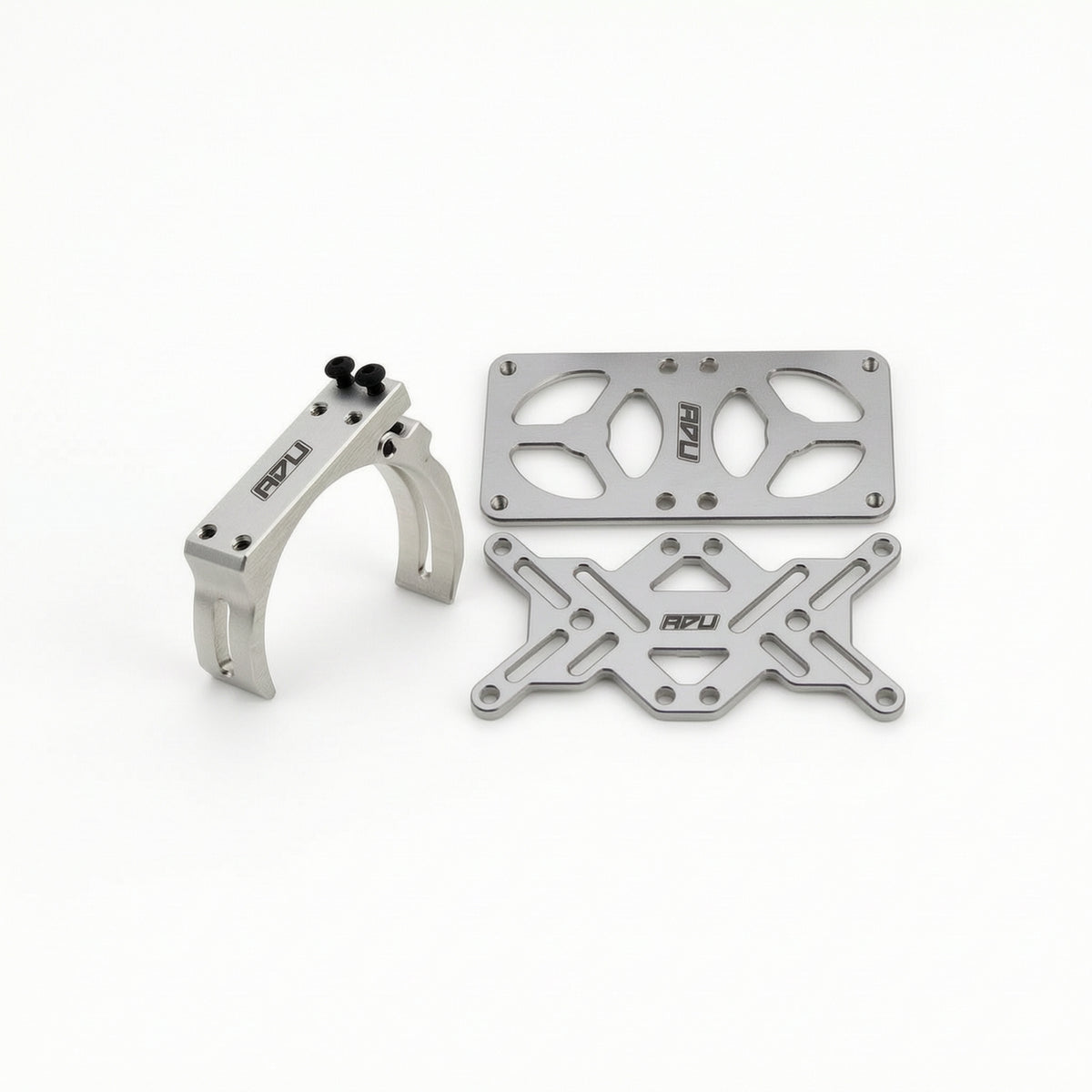 Motor Cooling Fin Bracket Aluminum Motor Mount with Fan Bracket Lightweight for Hobbyists