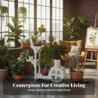 Multi-Level Planter Rack Space-Saving Plant Stand sturdy Duty for Balcony, Corner