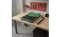 Hex Socket Wrench Tool Kit Manual Tool Kit with Case Rust-Resistant Hand Tools Sturdy for DIYers