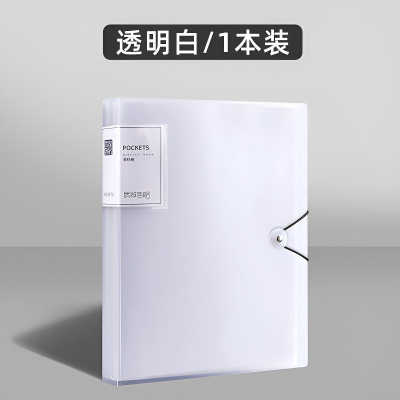 100 Pages / Buckle White