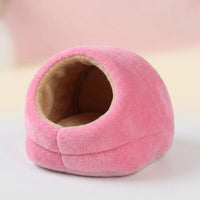 Hamster Sleeping Bag Cube Hanging House, Winter Hamster House and Warm Hamster Nest, Cozy Hamster Bed for Sugar Glider Autumn Winter Warm Pet Cage