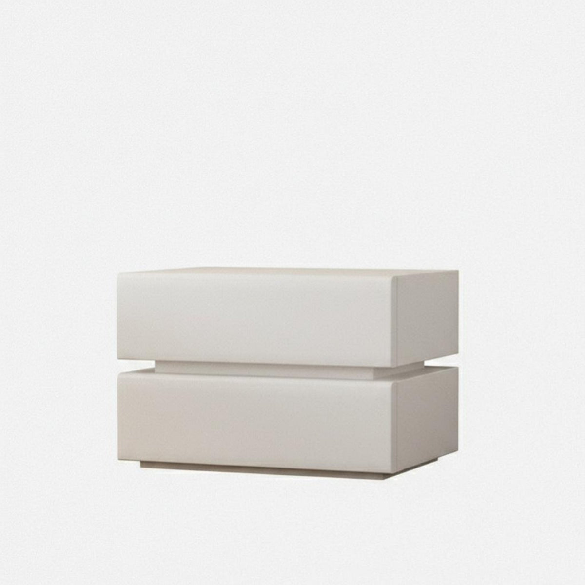 Nightstand with Drawers Minimalist Design Single-Drawer End Table Modern and design