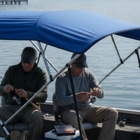 Bimini Top Waterproof Aluminum Frame Boat Canopy 600D Oxford Cloth for Yacht