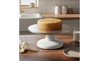 Effortless 360° Rotation Cake Turntable Non-Slip Rotating Cake Decorating Stand Easy to Clean 12 Inch Aluminum Alloy Turntable Heavy Duty for Bakers, Pastry Chefs, Bakery