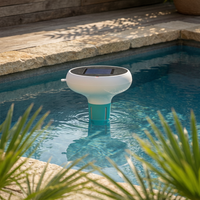 Smart Water Quality Tester Compact Solar Pool Tester Wireless