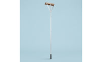 Roof Cleaning Brush Adjustable Long-Handle Roof Brush Easy to Install