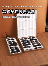 Eyeglass Store Counter Display Tray with Sunglasses Organizer