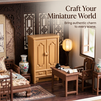 Dollhouse Furniture Authentic Micro Landscape Accessory, antique chinese dollhouse furniture, Tradit - Image 9