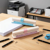 30-Hole Paper Punch Portable Multi Hole Puncher Ergonomic Lever for Teachers