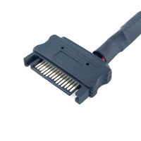 Single to Triple Fan Power Splitter Cable Tinned Copper Conductor Serial ATA to 3 Fan Splitter for Enthusiasts