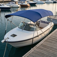 Bimini Top with Frame Sturdy Cover Resistant for Anglers