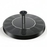 Solar Fountain with 6 Nozzles Outdoor Solar Fountain Pump Customizable for Patio