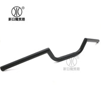 摩托车改装22MM口径复古车把 CAFE款M型款式方向把 通用钢管车把