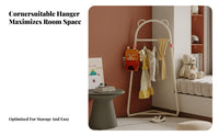 children's Corner Coat Tree Floor-Standing Home Furniture Space-Saving
