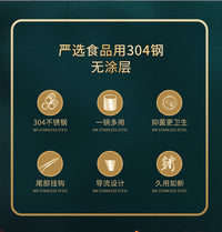 304不锈钢油炸锅家用小炸串锅带滤网电磁炉深锅省油多功能汤锅