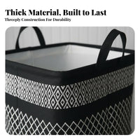 foldable textile container Large Capacity Clothes Hamper Freestanding for Dorm Room
