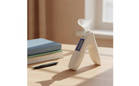 Digital Lung Capacity Tester Easy to Use Spirometer with Mouthpiece Portable Lung Capacity Monitor One-Button for Students, Athletes, School Fitness Testing, Home Training