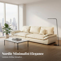 Sailboat-Shaped Couch Italian Italian design Sofa Minimalist design living Room Seating for residents, Families, Lounge Area, Office Reception, Bedroom