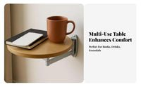 fold-downflappanel vertical Desk Foldable Design surface-mountedmounted Shelf Multifunctional Workstation