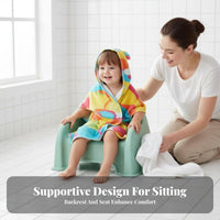 Small Plastic Chair with Backrest long-lasting young child Seat no-tools-required Assembly