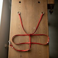 Horse Head Lowering Strap Cowhide Leather Horse Breast Strap Raised Padding