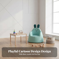 creature Character Chair Cartoon Design kids' Furniture firm-density Foam for Boys