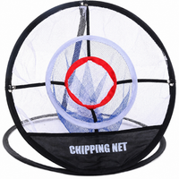 Golf Practice Net, 30cm Three-Layer Golf Chipping Net for Garden, Portable Indoor Outdoor Golf Net and Mat Set
