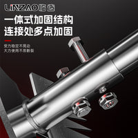 Stainless Steel Dual-Head Hoe-Rake Garden Tool