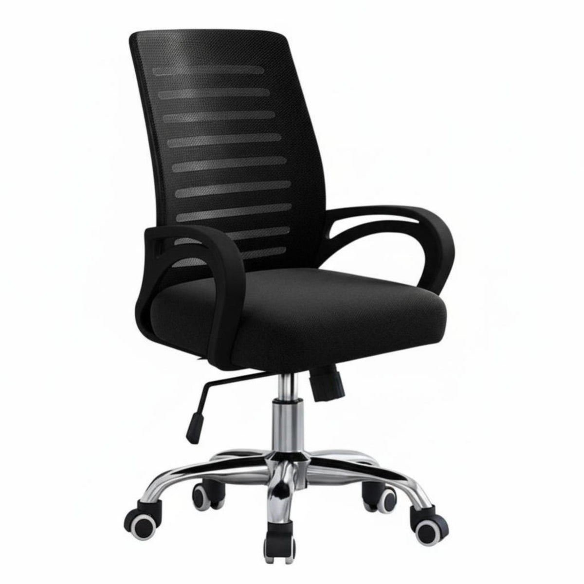 Height Adjustable Mesh spine Caster Chair Support Ergonomic Mesh Rolling Chair 360-Degree rotate Office Furniture Mobile Casters for Remote Workers, Students, gaming enthusiasts, Study Room, Workstation, Bedroom, Gaming Setup