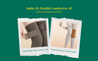 Wool Knee Pads, Thick, Thermal, Cold Weather, Unisex