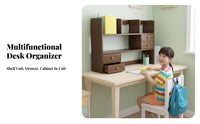 Desktop desktop organizer with Drawer Multitier Desktop desktop organizer with Drawers Large Capacity Easy Assembly for Students