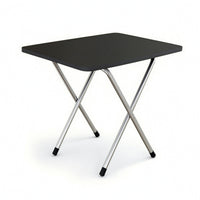 Space-Saving Folding Table Compact Foldable Table Portable Foldable Desk Stable for Students, Small Areas, Dorm Room, Outdoor