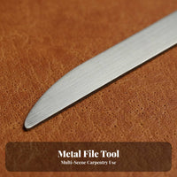 Precise Deburring Guitar Fret Crowning File Professional Grade Fret End Dressing File Cost-Effective Repair for DIY Hobbyists, Home Workshop
