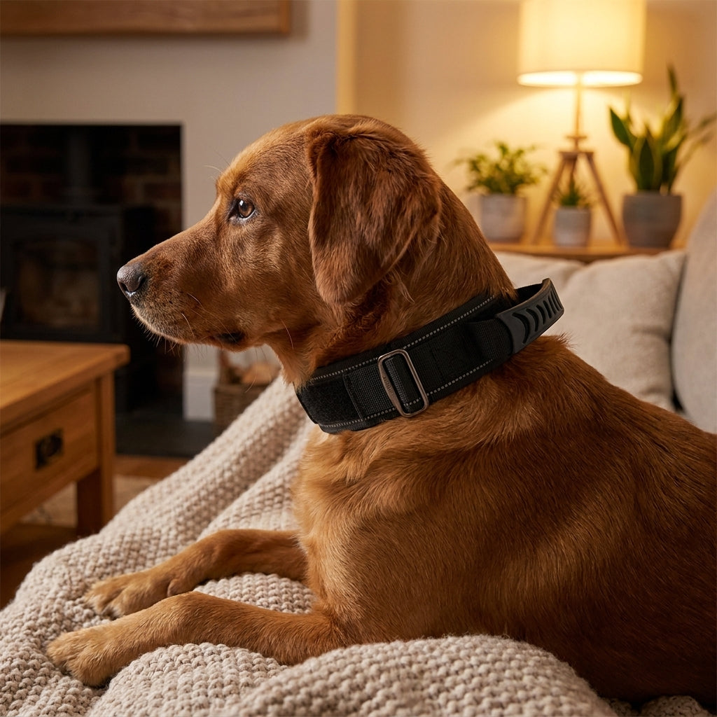 Padded Training Gear for Canines, Nylon Adjustable Buckle Design, Comfortable Neck Strap for Medium Large Sized Breeds