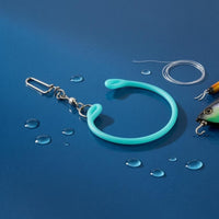 OceanBlue Fishing Shock Rope 5 Mm Looped Elastic Cord Water Resistant TPU Clip Cord Marine Grade