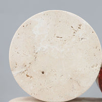 Modern Light Luxury Geometric Travertine Art Splicing Decorative Piece