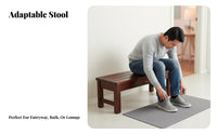 Rectangular Utility Stool Waterproof Single-Level Riser Anti for Home