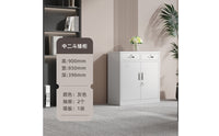Lockable Filing Cabinet Partition Board Double-Door Filing Cabinet Compact
