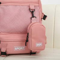 Unisex Laptop Backpack Laptop Backpack Hand Luggage Size Large Capacity Rucksack with Pouch for College Students, Commuters