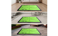 Visual Feedback Golf Swing Practice Mat Compact Golf Practice Mat Long-Lasting Realistic for Beginners, Home, Backyard, Office
