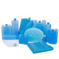 Ice Box Air Conditioner Fan Ice Crystal Box Cold Fan Blue Ice Box Ice Plate Express Freezing Fresh Keeping Ice Bag