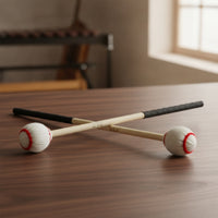Marimba Mallets with Yarn Heads Non-Slip Marimba Mallets Keyboard Percussion Accessories for Students