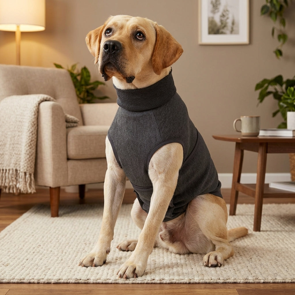 Comfort Vest for Pet Relief, Jacket for Autumn Wear, Pet Wrap for Professional Visits