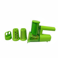 Multi-Functional Electric Vegetable Cutter Interchangeable Mini Food Chopper Time Saving Handheld Vegetable Cutter Fast and Efficient for Meal Prep, Home Bar
