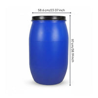 Flanged Drum Thickened Fermentation Drum Leak-Resistant Storage Container for Transport