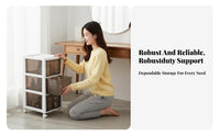 Slim Storage storage unit Space-Saving Drawer storage unit Sturdy Construction for Under Desk